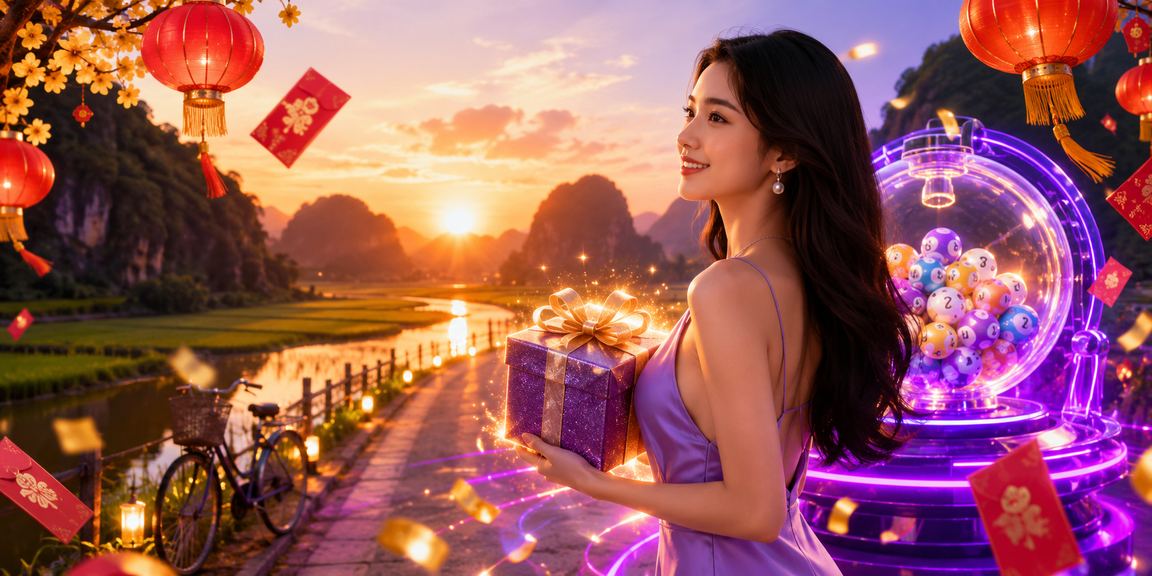 Người dùng xổ số trực tuyến tại Ninh Bình dưới ánh đèn lồng lung linh